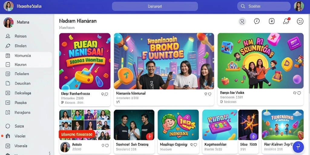 Tampilan antarmuka yang menarik dan mudah digunakan.