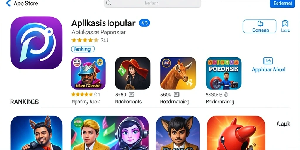 Tampilan awal yang menarik dan informatif.