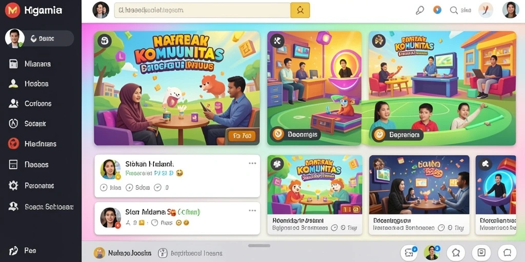 Tampilan antarmuka yang menarik dan mudah dinavigasi.