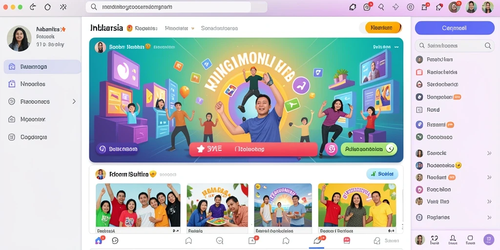 Tampilan beranda aplikasi CUKONGBET yang menarik.