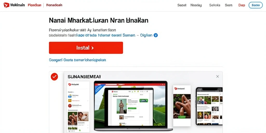 Tampilan antarmuka yang ramah pengguna.