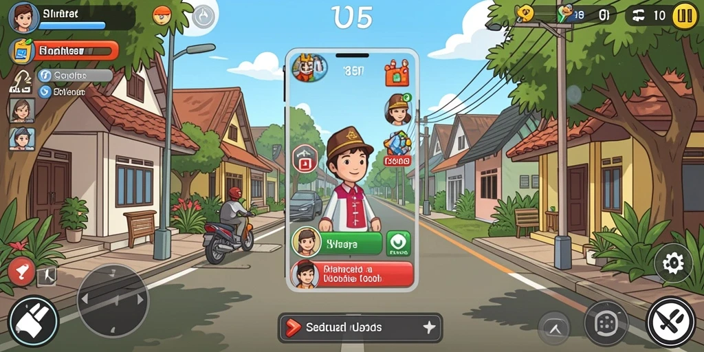 Tampilan awal yang memukau dan intuitif.