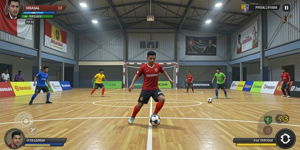 Tampilan menarik dengan banyak pilihan permainan.