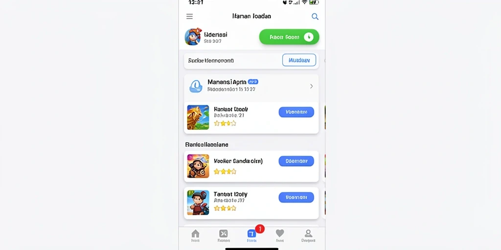Screenshot menunjukkan berbagai permainan slot yang tersedia.