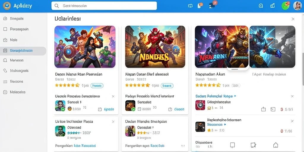 Tampilan antarmuka yang user-friendly dan menarik.