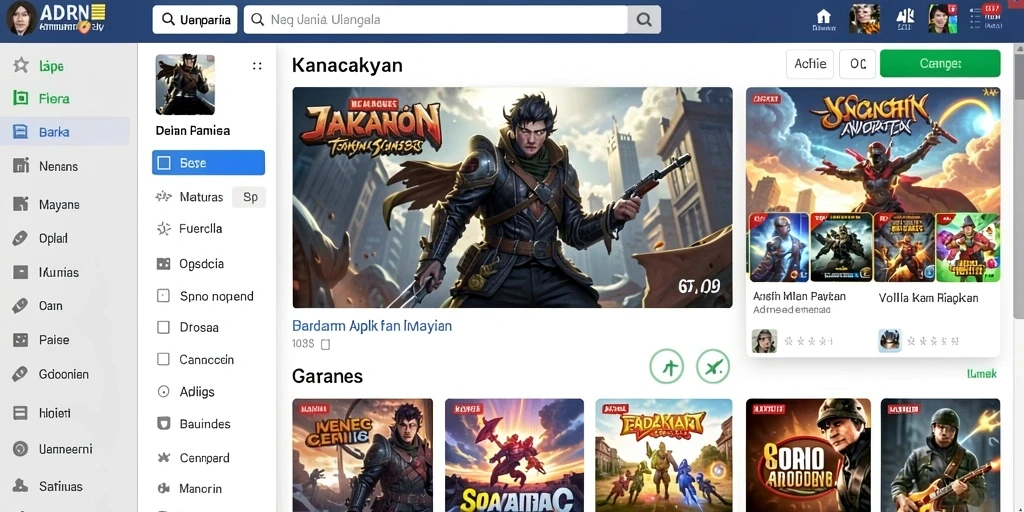 Tampilan antarmuka yang ramah pengguna.